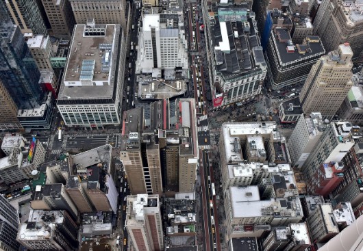 panorama dal Summit One Vanderbilt di Manhattan